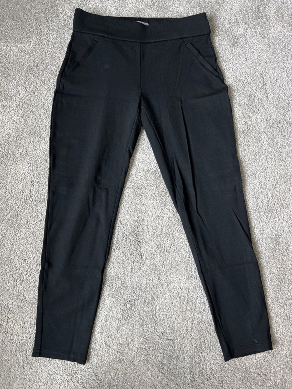 Maurices Black Stretch Ponte Pants
